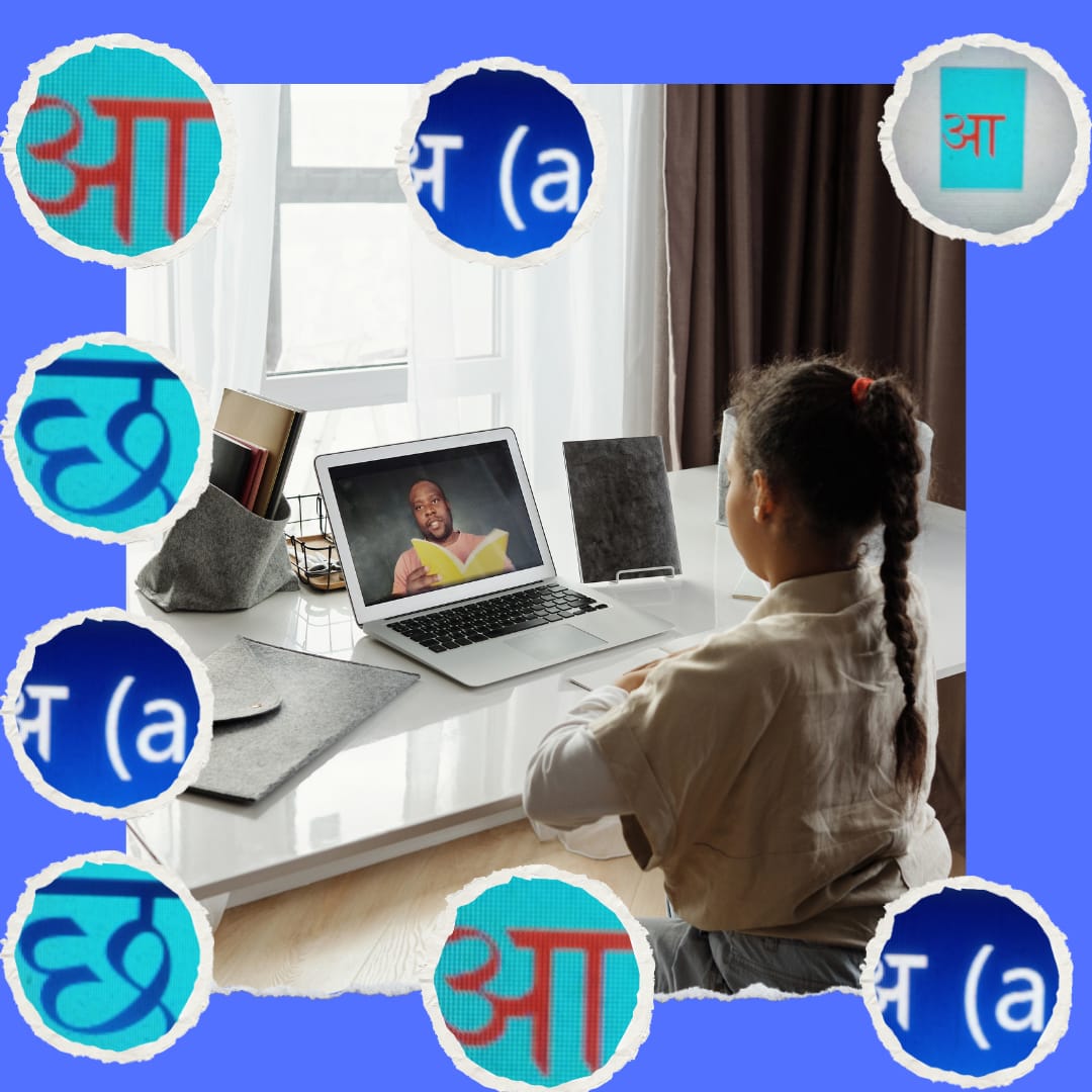 online hindi class 4 live class with 2 days per week option