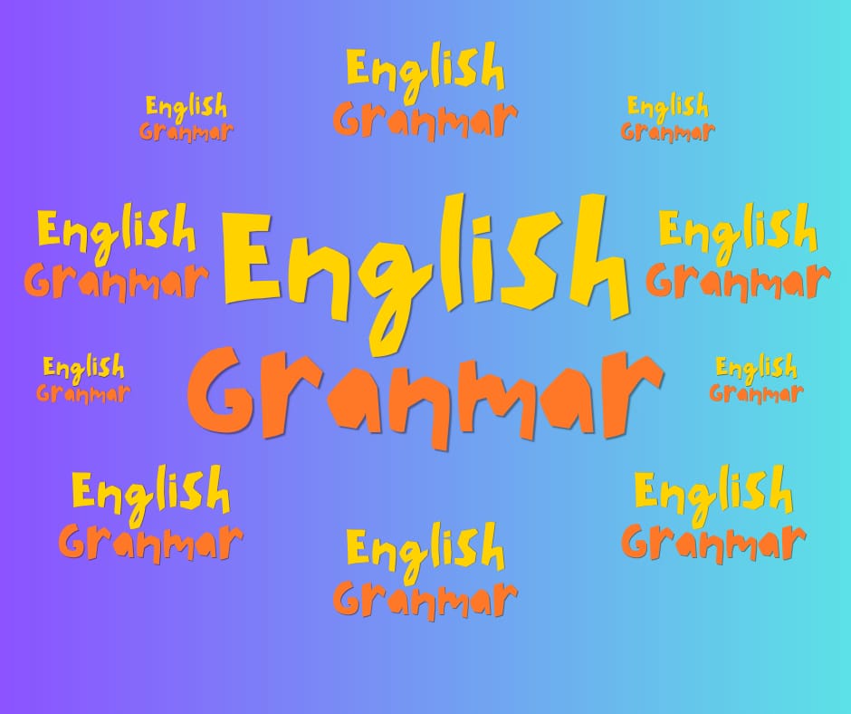 Grammar learning in online English classes for class 7