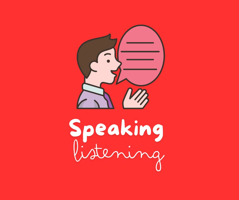 English speaking and listening skills development in online English classes for class 7