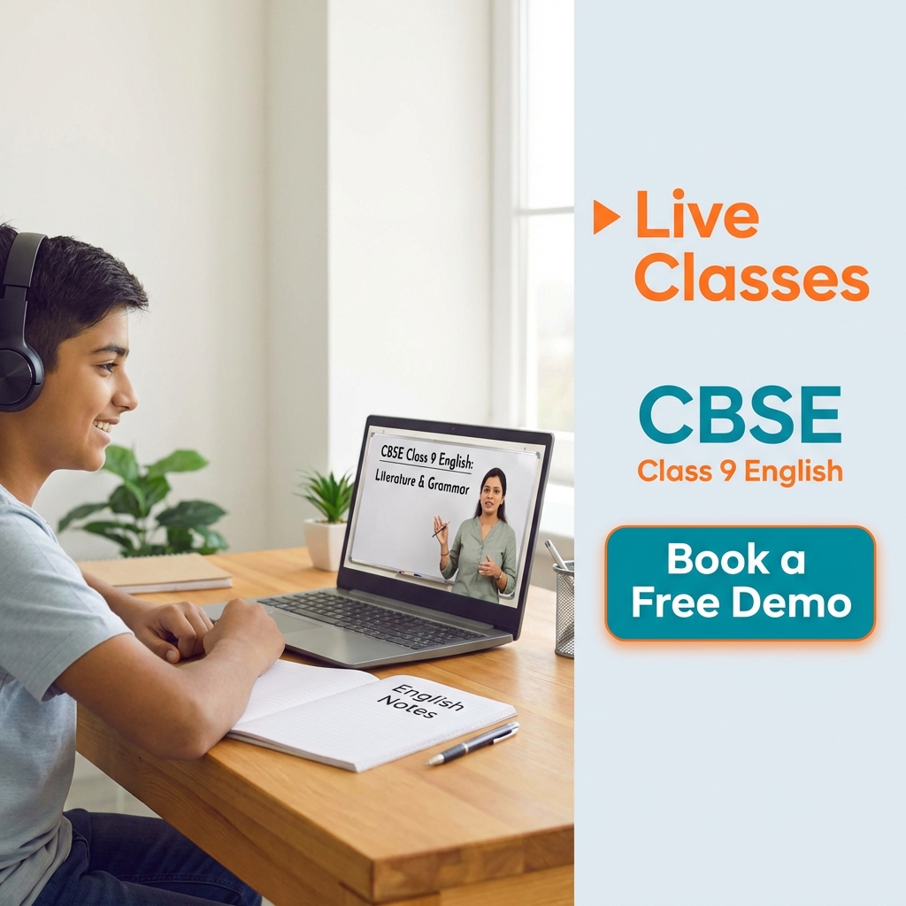 Online tuition for class 9 on English