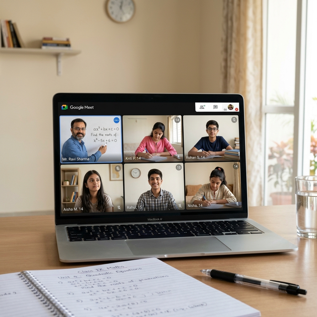 Small batch tuition for class 9 Maths