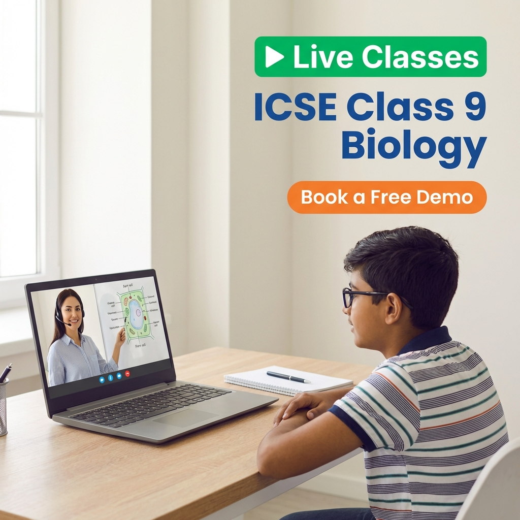 Online tuition for class 9 on Biology for ICSE
