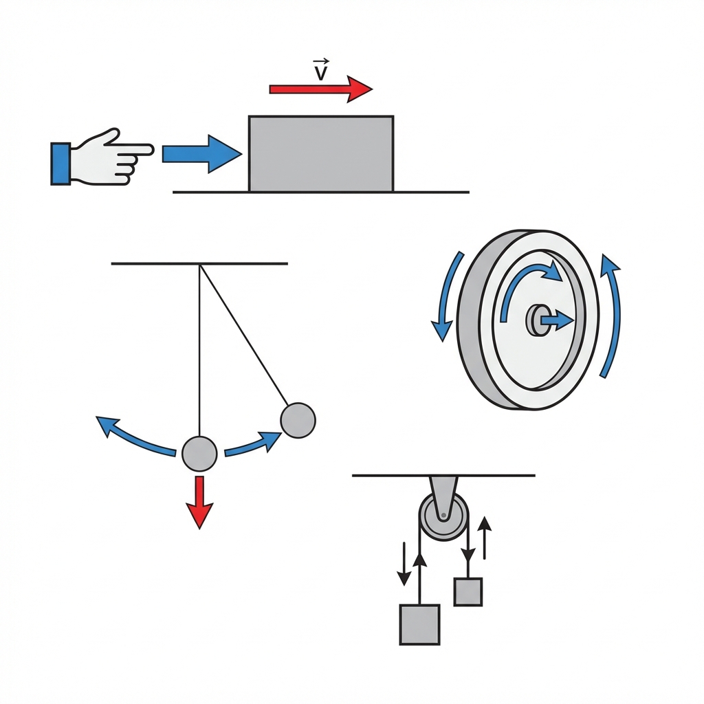 Force and motion from class 9 Physics
