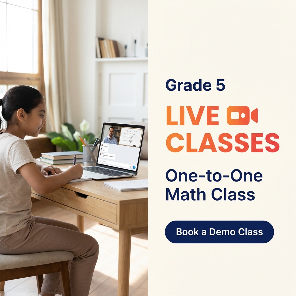 Online Maths tuition for class 5