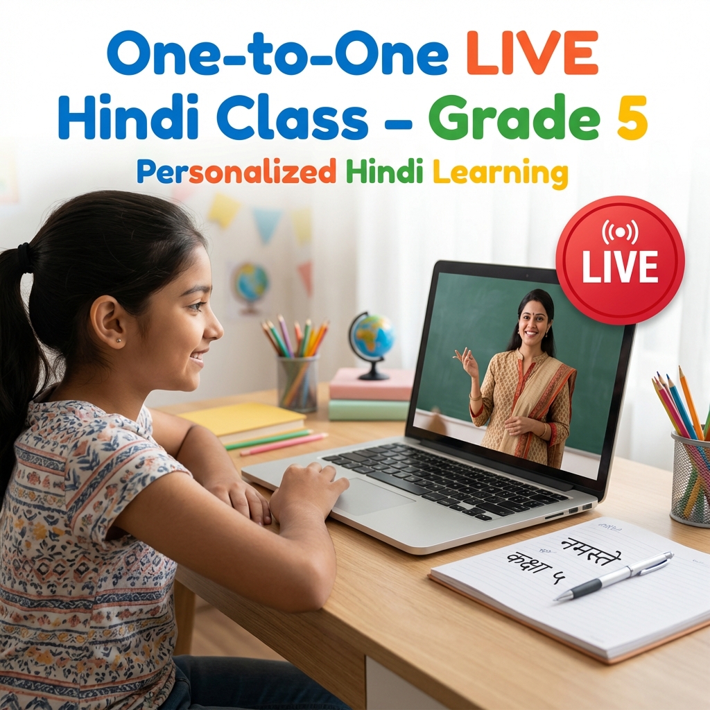 Online Hindi tuition class 5