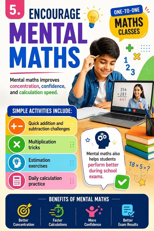 Mental Maths practice session for class 6