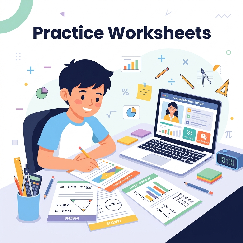 Practice Worksheets for Math 5