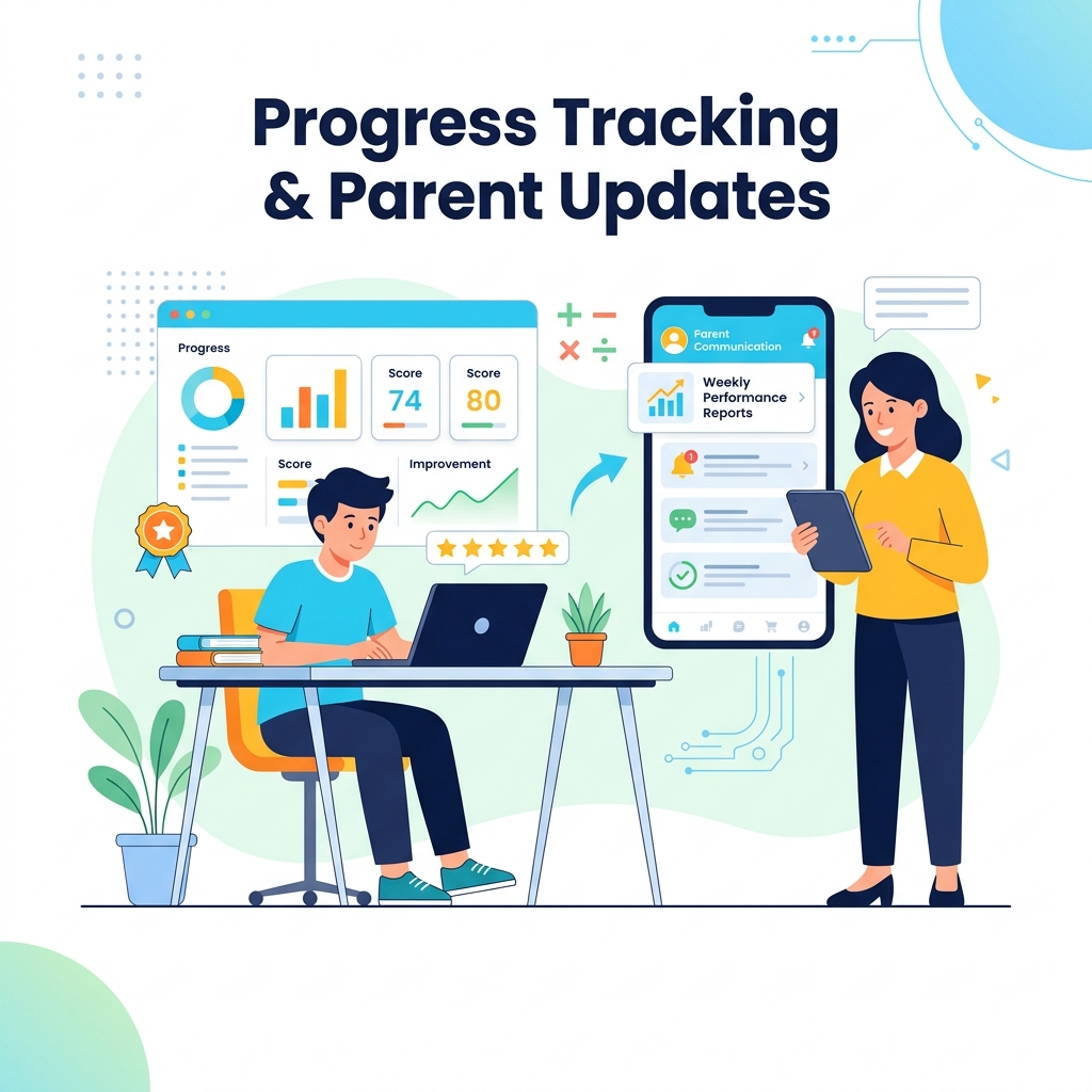 Progress tracking and parent update