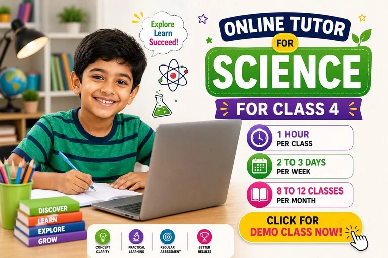 Online Science tuition for class 4