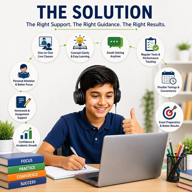 Solution by Digi Tutorial online class for better performance in school study
