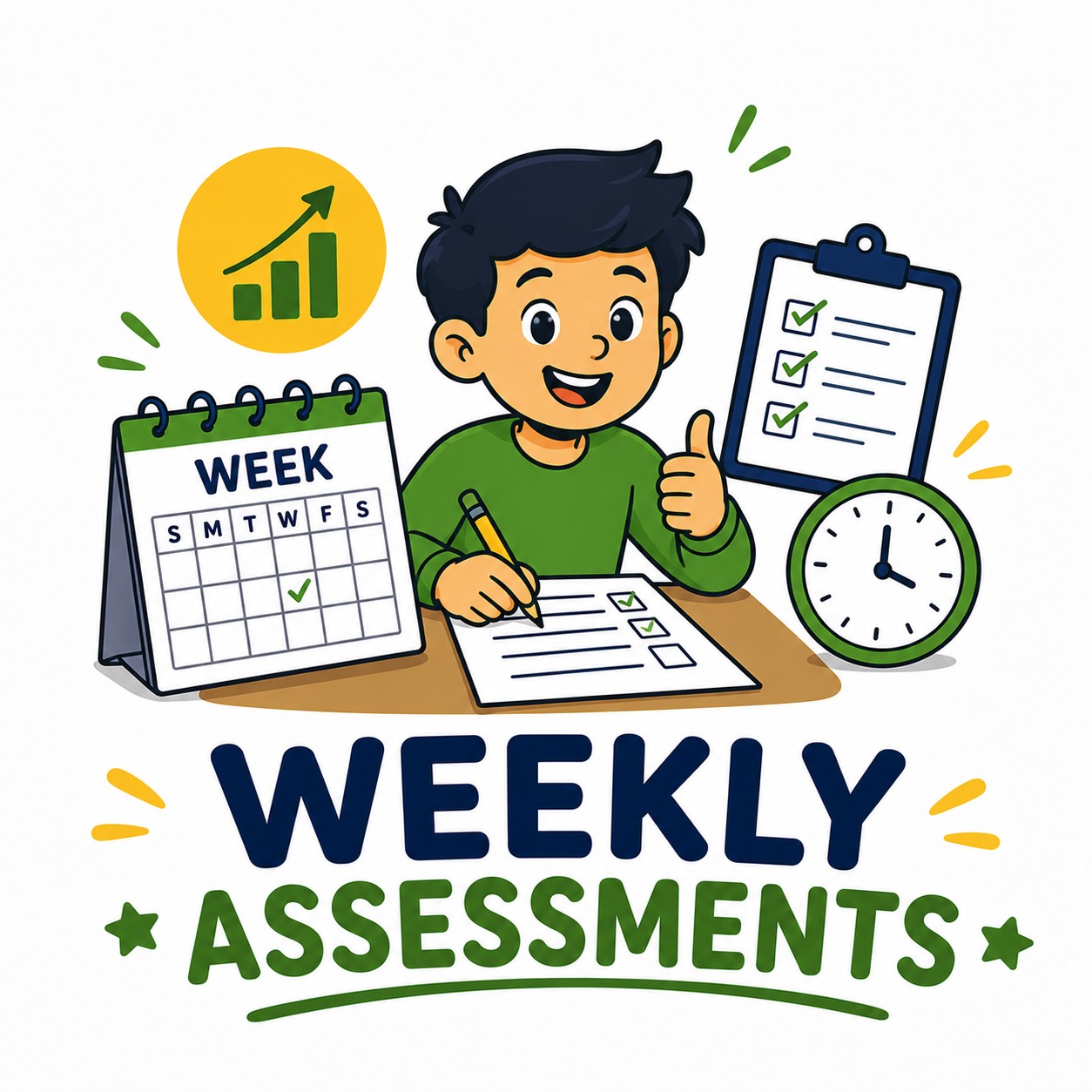 Weekly Assessments in tuition class for class 10 CBSE Maths