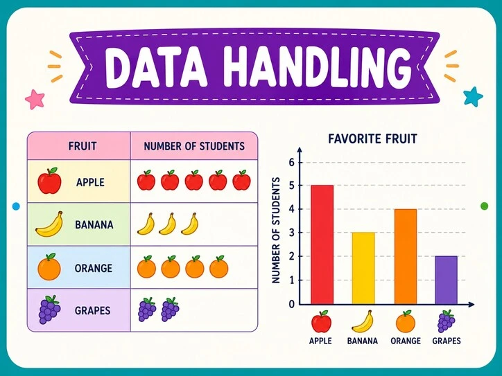 Data handling online maths classes for class 4