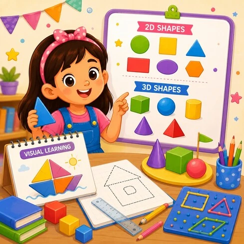 Geometry in class 3 Maths