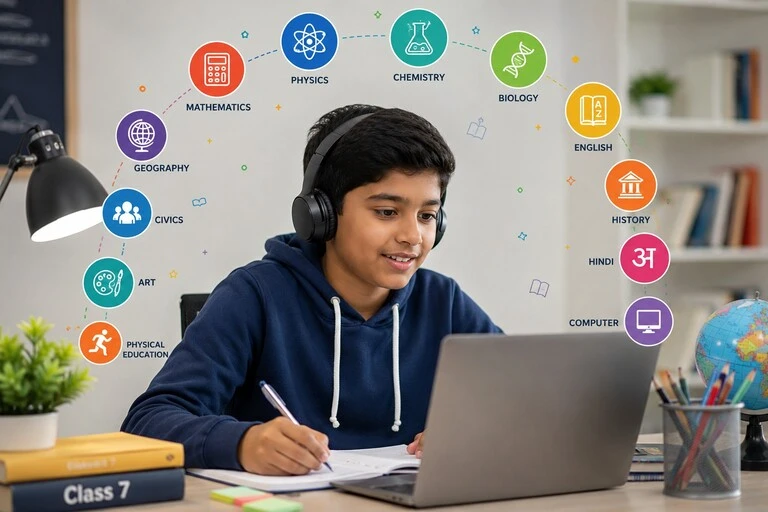 online tuition for class 7 students