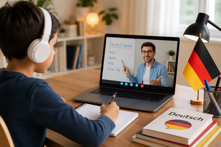 Online German language classes for class 5