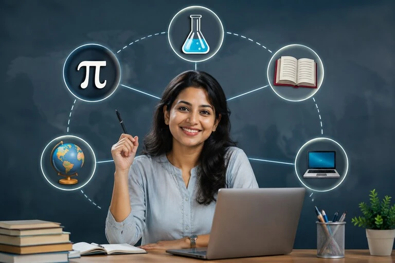 Online classes for Class 5 all subjects under one dedicated teacher