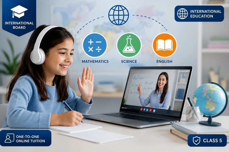 Online tuition for class 5 for IB students