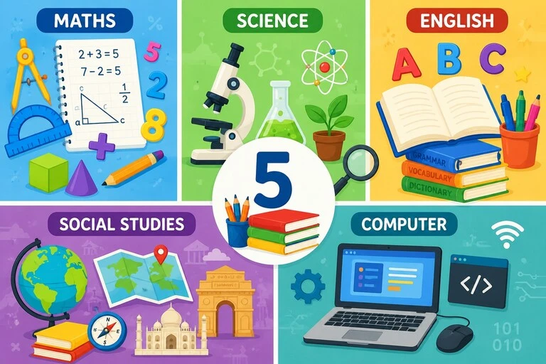 Online tuition for class 5 all subjects
