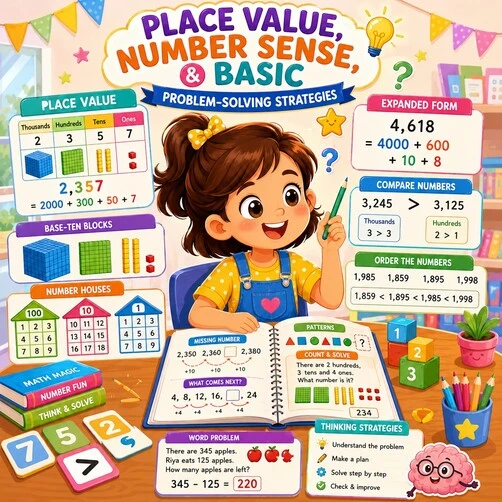 Place value chapter learning in Math