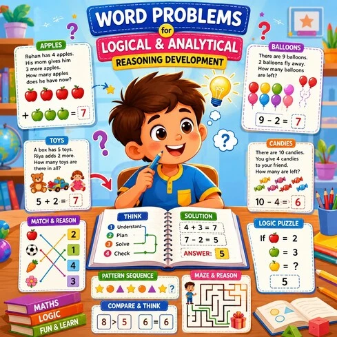 Word problem chapter from class 3 Maths