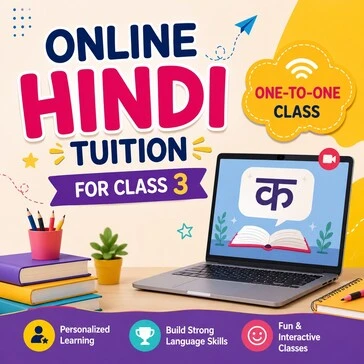 Online Hindi Tuition for class 3