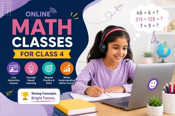 Online Maths tuition for class 4